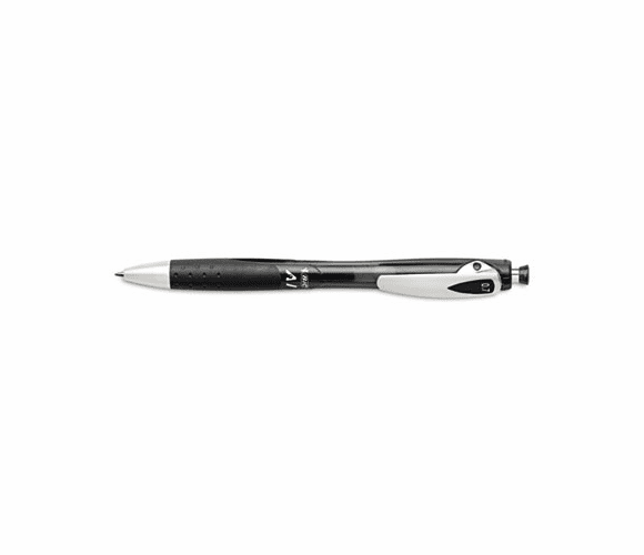 BICRAI11BK AI Ballpoint Retractable Gel Pen, Black Ink, Medium, Dozen By BIC CORP.