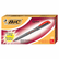 BICRF11RD Stick Roller Pen, Gray Barrel, Red Ink, Micro Fine, 0.50 mm, Dz By BIC CORP.