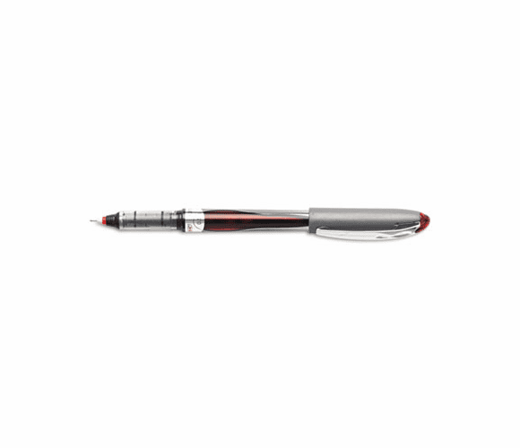 BICRT5511RD Triumph 537r Roller Ball Stick Pen, Red Ink, Fine, Dozen By BIC CORP.
