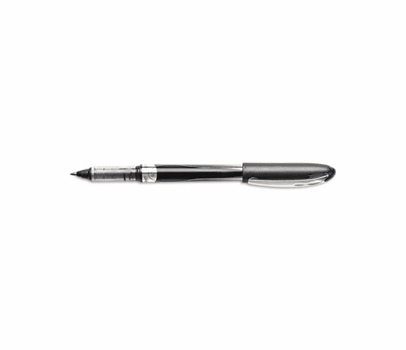 BICRT5711BK Triumph Roller Ball Stick Pen, Black Ink, Fine, Dozen By BIC CORP.