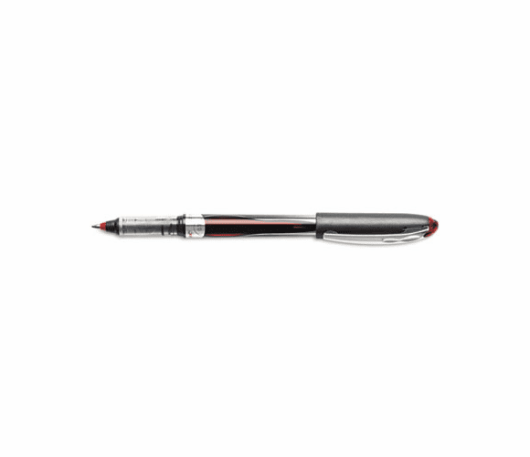 BICRT5711RD Triumph 537r Roller Ball Stick Pen, Red Ink, Fine, Dozen By BIC CORP.