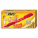 BICSCSM11RD Soft Feel Ballpoint Retractable Pen, Red Ink, Medium, Dozen By BIC CORP.