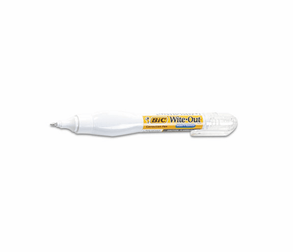 BICWOSQP11 Wite-Out Shake 'n Squeeze Correction Pen, 8 ml, White By BIC CORP.