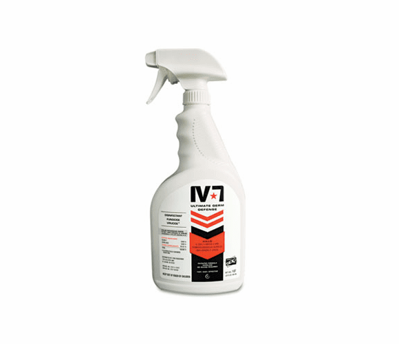 BIOIV7032 Ultimate Germ Defense, 32 oz. Trigger Bottle By PURE BIOSCIENCE