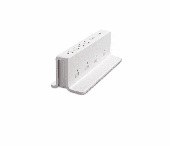 BLKBZ10800004 Compact Surge Protector, 8 Outlets, 4ft Cord By BELKIN COMPONENTS