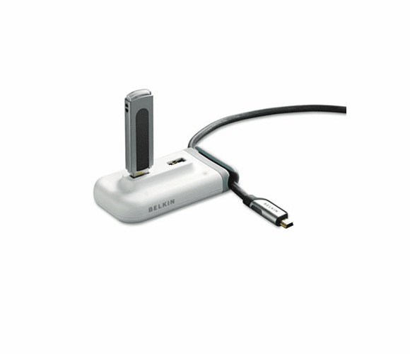BLKF5U304WHT USB Plus Four-Port 2.0 Hub, White By BELKIN COMPONENTS