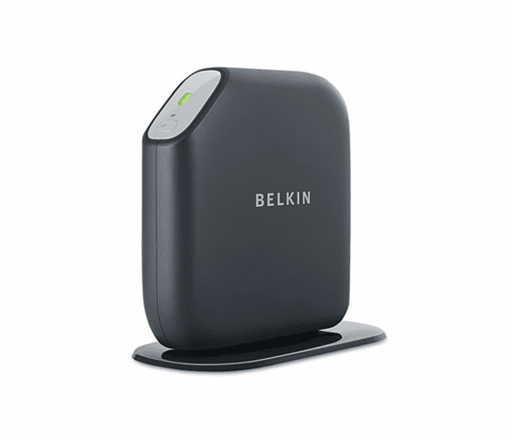 BLKF7D6301 Surf N300 Wireless N Router, 4 LAN Ports, 2.4GHz, Black By BELKIN COMPONENTS