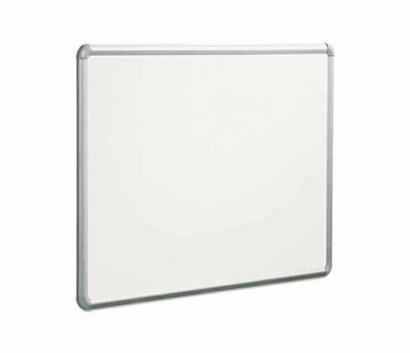 BLT212PB Dura-Rite Dry Erase Board, 36 x 24, Aluminum/Plastic Frame By BALT INC.