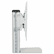 BLT27542 Mobile Plasma/LCD Stand, 1-Shelf, 30-1/2w x 29-1/2d x 66-1/2h, Gray By BALT INC.