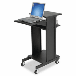 BLT27547 Three Shelf Presentation Cart, 3-Shelf, 21-1/2w x 30d x 40-1/2h, Black By BALT INC.