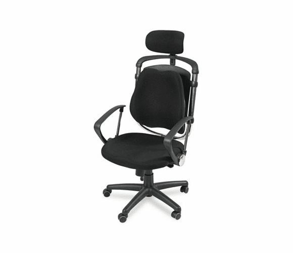 BLT34571 Posture Perfect Chair, Black, 26-3/4 x 21 x 44 By BALT INC.