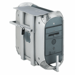 BLT66559 Lockable CPU Holder, 20w x 12-3/4d x 22-1/2h, Gray By BALT INC.