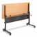 BLT89781 Flipper Training Table Base, Flipping L-Leg, 60w x 24d x 29-1/2h, Black By BALT INC.