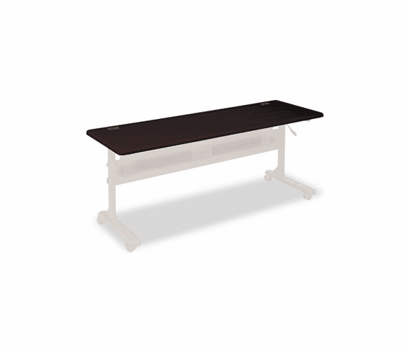 BLT89880 Flipper Training Table Top, Rectangular, 72w x 24d, Mahogany By BALT INC.