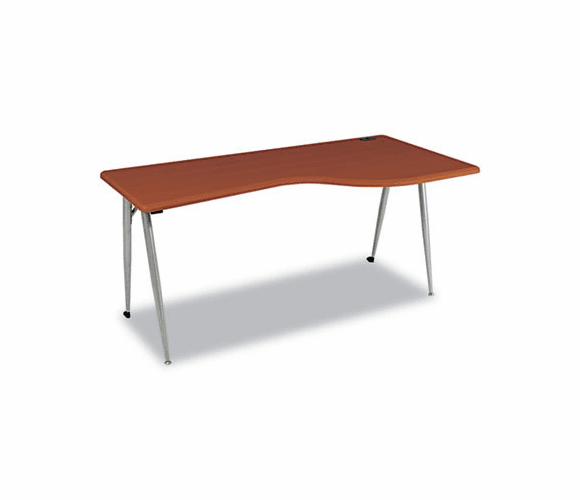 BLT90000 iFlex Series Full Table, 65w x 31d x 29h, Cherry/Silver By BALT INC.