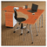 BLT90000 iFlex Series Full Table, 65w x 31d x 29h, Cherry/Silver By BALT INC.