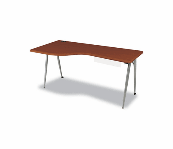BLT90001 iFlex Series Full Table, 65w x 31d x 29h, Cherry/Silver By BALT INC.