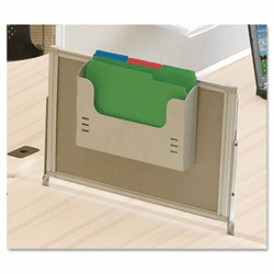 BLT90063 iFlex Series Privacy Panel, 21 1/2w x 1d x 17h, Gray By BALT INC.