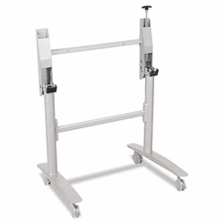 BLT90073 Lumina Table Base, 48w x 24d x 28-1/2h, Platinum By BALT INC.