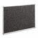 BLTBRT12300 Recycled Rubber-Tak Tackboard, 36 x 24, Black w/Aluminum Frame By BALT INC.