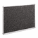 BLTBRT12400 Recycled Rubber-Tak Tackboard, 48 x 36, Black w/Aluminum Frame By BALT INC.