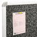 BLTBRT13002 Recycled Rubber-Tak Tackboard, 96 x 48, Black w/Aluminum Frame By BALT INC.