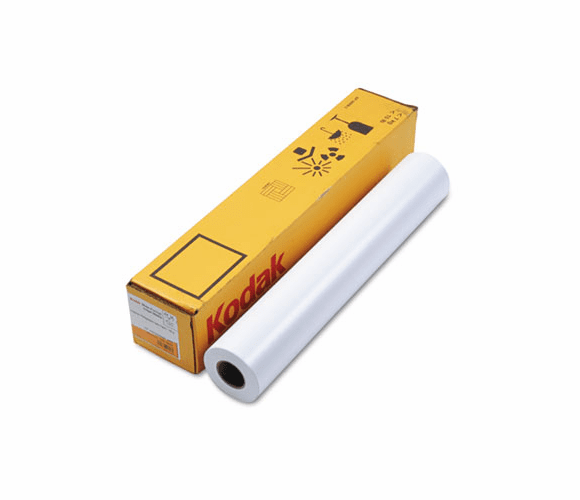 BMG1439942 Premium Photographic Paper, Satin, 180 g, 24" x 100 ft, White By KODAK, EASTMAN, CO.