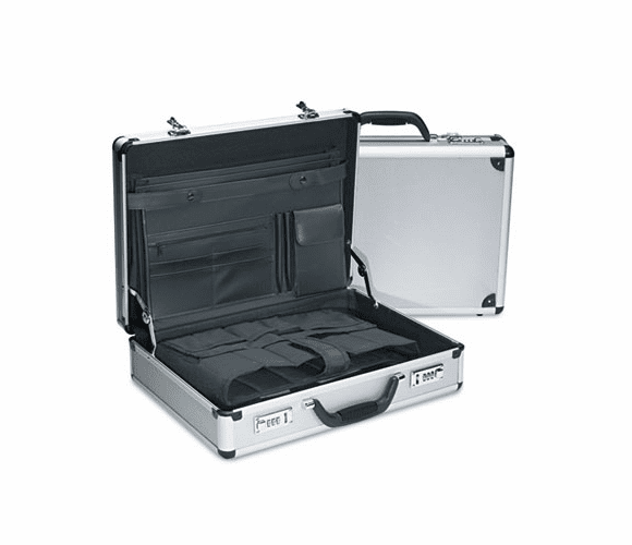 BND416020SIL 5" Attach Case, Aluminum, 18 x 5 x 13-1/2, Black/Silver By BOND STREET LTD.