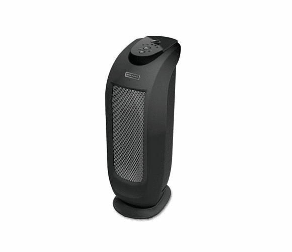 BNRBCH7302UM Oscillating Ceramic Mini Tower Heater, 1500W, Black By HOLMES PRODUCTS