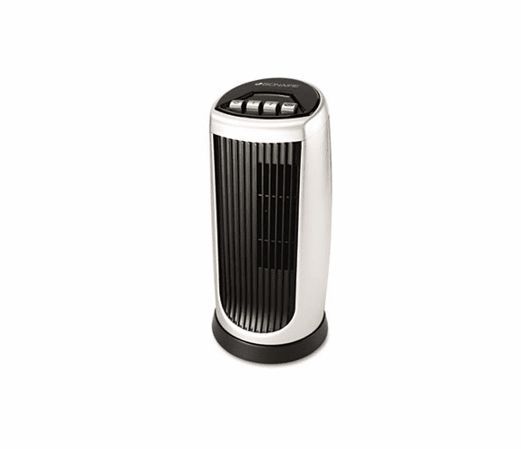 BNRBT014U Personal Space Mini Tower Fan, Two Speed, Charcoal By HOLMES PRODUCTS