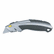 BOS10788 Curved Quick-Change Utility Knife, Stainless Steel Retractable Blade, 3 Blades By STANLEY BOSTITCH