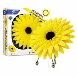 BRI900054 Daisy Air Freshener, Bright Citrus & Honeysuckle, 3.8 oz. By BRIGHT AIR
