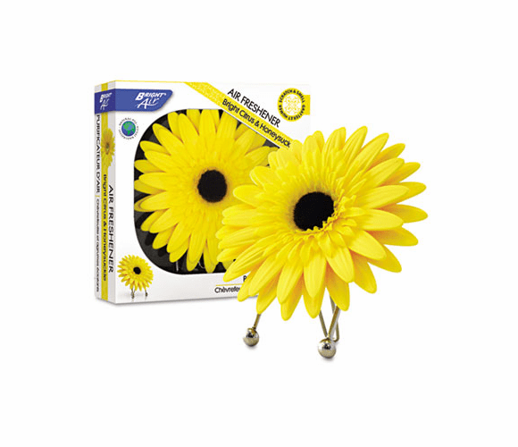 BRI900054 Daisy Air Freshener, Bright Citrus & Honeysuckle, 3.8 oz. By BRIGHT AIR