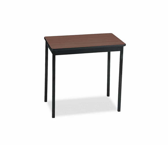 BRKUT183030WA Utility Table, Rectangular, 30w x 18d x 30h, Walnut By BARRICKS MANUFACTURING CO
