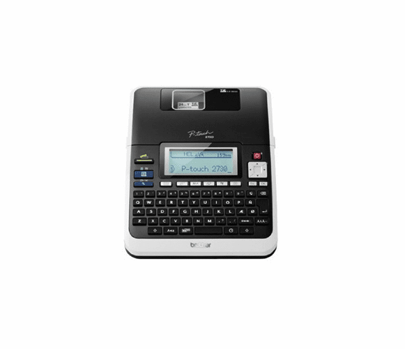 Brother PT-2730 PC-Connectable "Simply Professional" Desktop Labeling System - Refurbished
