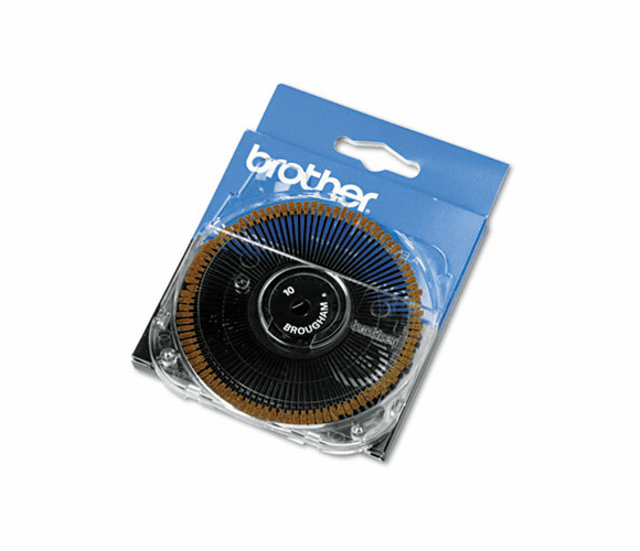 BRT411 Brougham 10-Pitch Cassette Daisywheel for Brother Typewriters, Word Processors By BROTHER INTL. CORP.