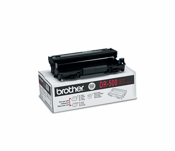 BRTDR500 DR500 Drum Cartridge, Black By BROTHER INTL. CORP.