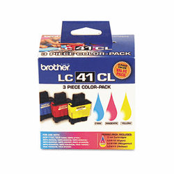 BRTLC413PKS LC413PKS Ink, 400 Page-Yield, 3/Pack, Cyan; Magenta; Yellow By BROTHER INTL. CORP.