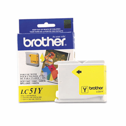 BRTLC51Y LC51Y Innobella Ink, 400 Page-Yield, Yellow By BROTHER INTL. CORP.