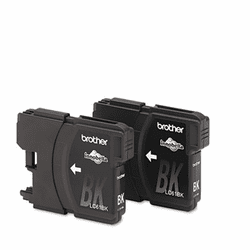 BRTLC612PKS LC612PKS (LC-61) Ink, 500 Page-Yield, 2/Pack, Black By BROTHER INTL. CORP.