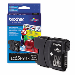 BRTLC65HYBK LC65HYBK (LC-65HYBK) High-Yield Ink, 900 Page-Yield, Black By BROTHER INTL. CORP.