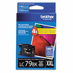 BRTLC79BK LC79BK (LC-70BK) Super High-Yield Ink, 2,400 Page-Yield, Black By BROTHER INTL. CORP.