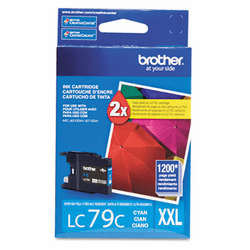 BRTLC79C LC79C (LC-79C) Super High-Yield Ink, 1,200 Page-Yield, Cyan By BROTHER INTL. CORP.