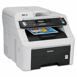 BRTMFC9125CN MFC-9125CN All-in-One Laser Printer, Copy/Fax/Print/Scan By BROTHER INTL. CORP.