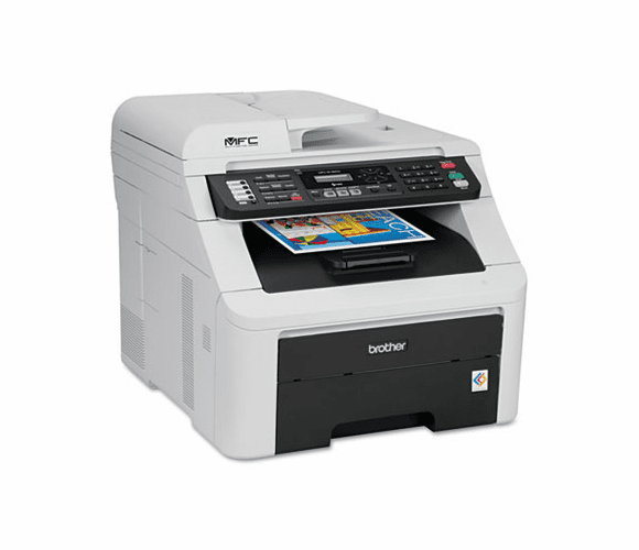 BRTMFC9125CN MFC-9125CN All-in-One Laser Printer, Copy/Fax/Print/Scan By BROTHER INTL. CORP.
