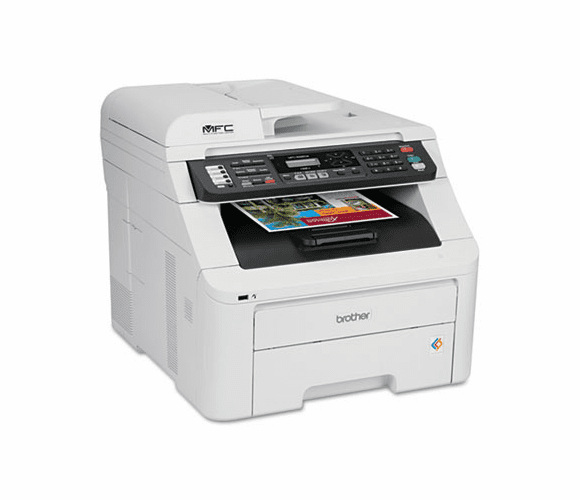 BRTMFC9325CW MFC-9325CW Wireless All-in-One Laser Printer, Copy/Fax/Print/Scan By BROTHER INTL. CORP.