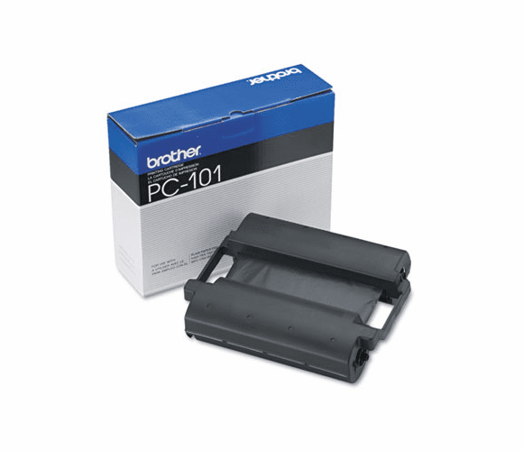 BRTPC101 PC101 Thermal Ribbon Cartridge, Black By BROTHER INTL. CORP.