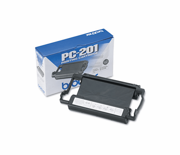 BRTPC201 PC201 Thermal Ribbon Cartridge, Black By BROTHER INTL. CORP.