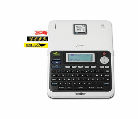 BRTPT2030AD P-Touch PT-2030AD, 5 Lines, 6-1/2w x 8-1/2d x 2.3h By BROTHER INTL. CORP. refurbished