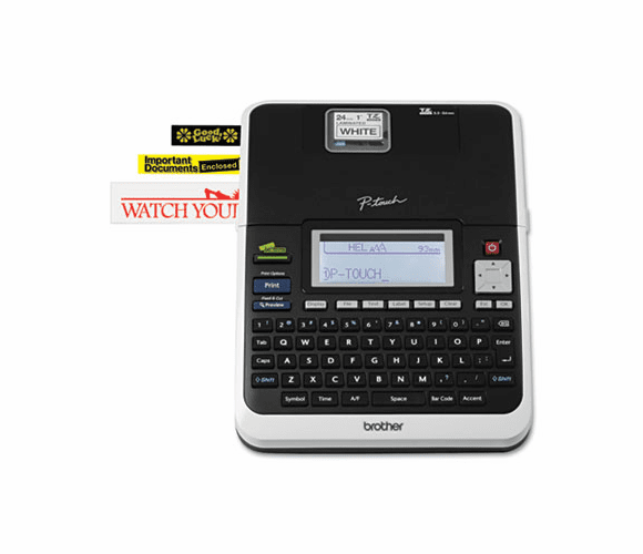 BRTPT2730VP PT-2730VP Desktop Labeler, 7 Lines, 7w x 9-2/5d x 2-4/5h By BROTHER INTL. CORP.